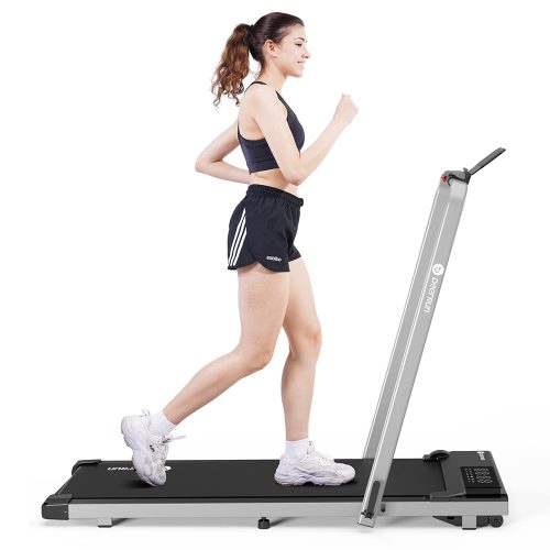 DeerRun A5 Pro Smart 2 in 1 Folding Treadmill Silver